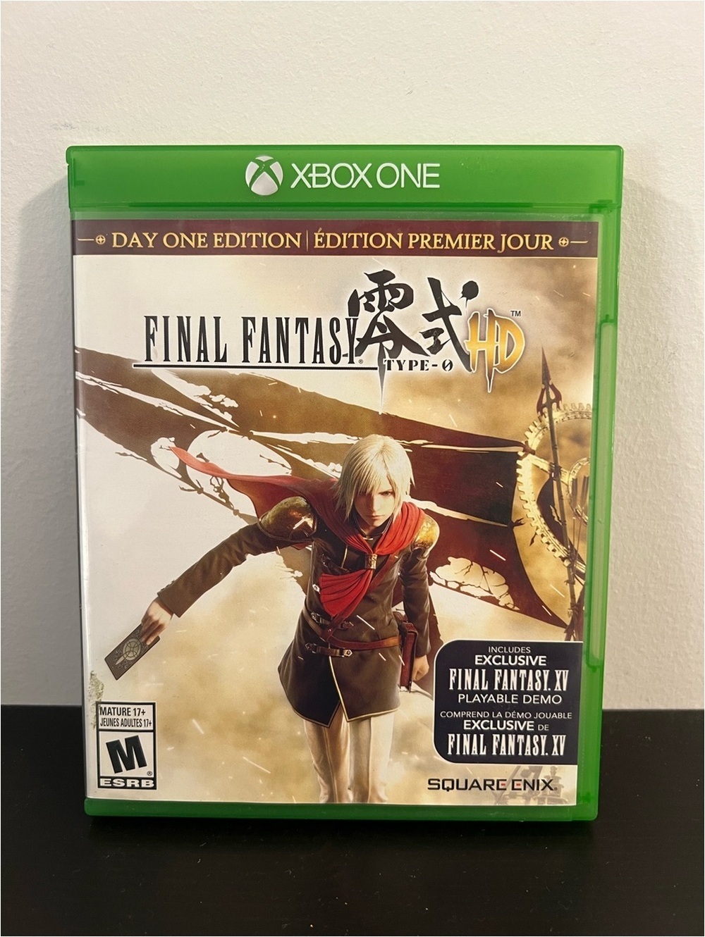 Final Fantasy Type-0 HD Day One Edition Xbox One Complete Like New